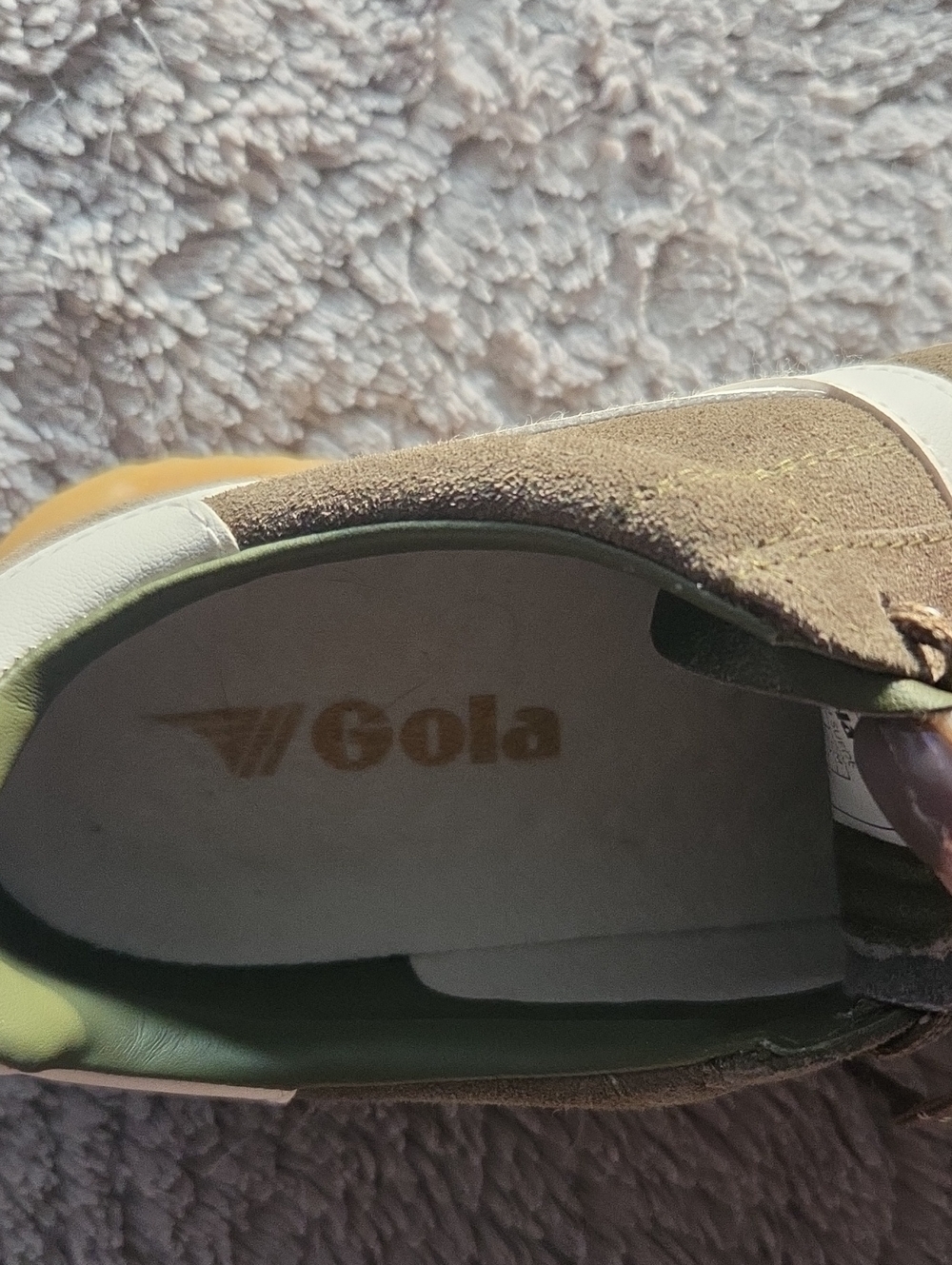 Gola Stadium Suede Size 7/38 - Picture 5 of 7